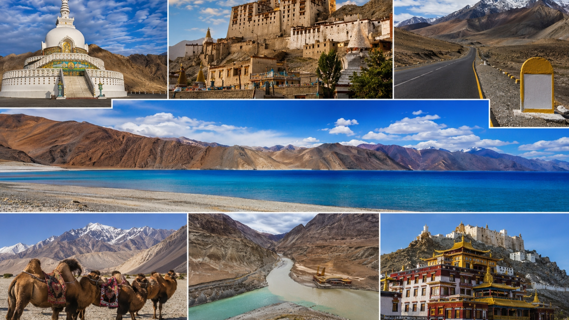 Leh – Nubra Valley – Pangong Lake Tour Package Leh – Nubra Valley – Pangong Lake Tour Package
